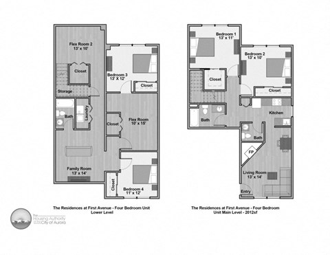 First Avenue 4 Bed 2.5 Bath Alyssa Style